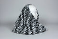 DEE's CREATIONS Crochet Hat (Black. White. Grey)