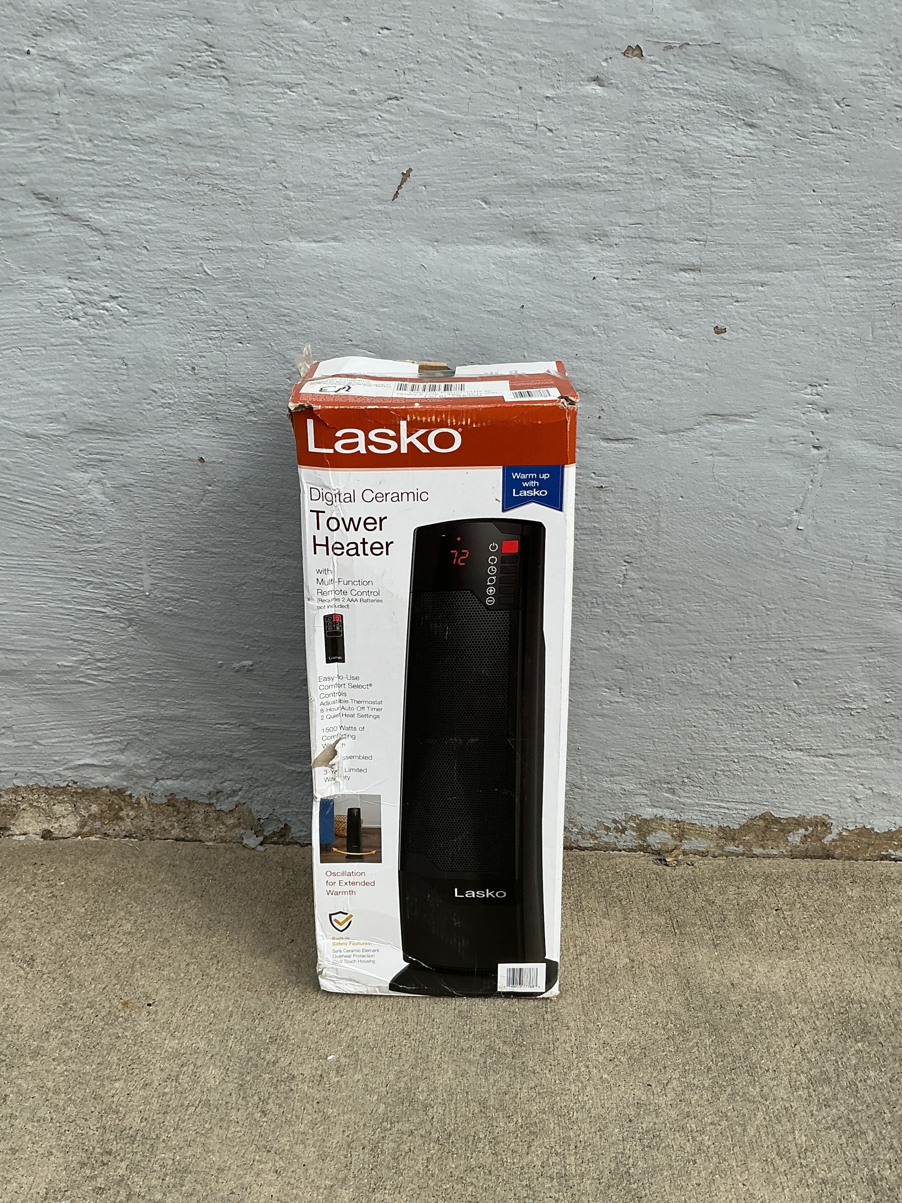 LASKO Digital Ceramic Tower Heater