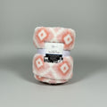 MAINSTAYS Reversable Throw Blanket Pink