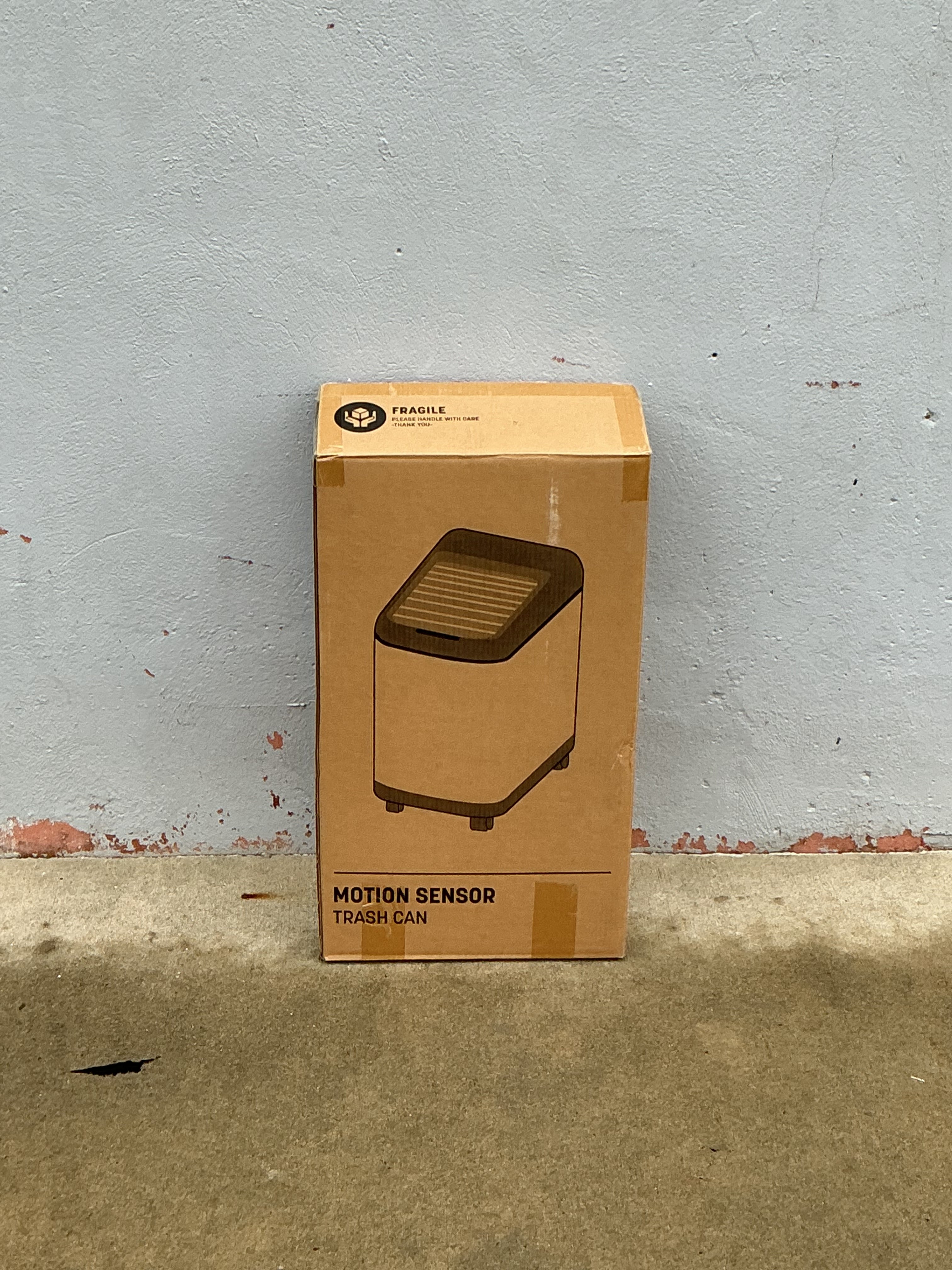 Stainless Steel Motion Sensor Trash Can