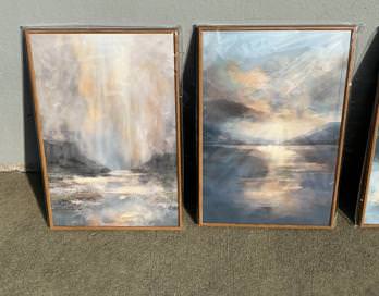 WALL ART High Dessert Sunset