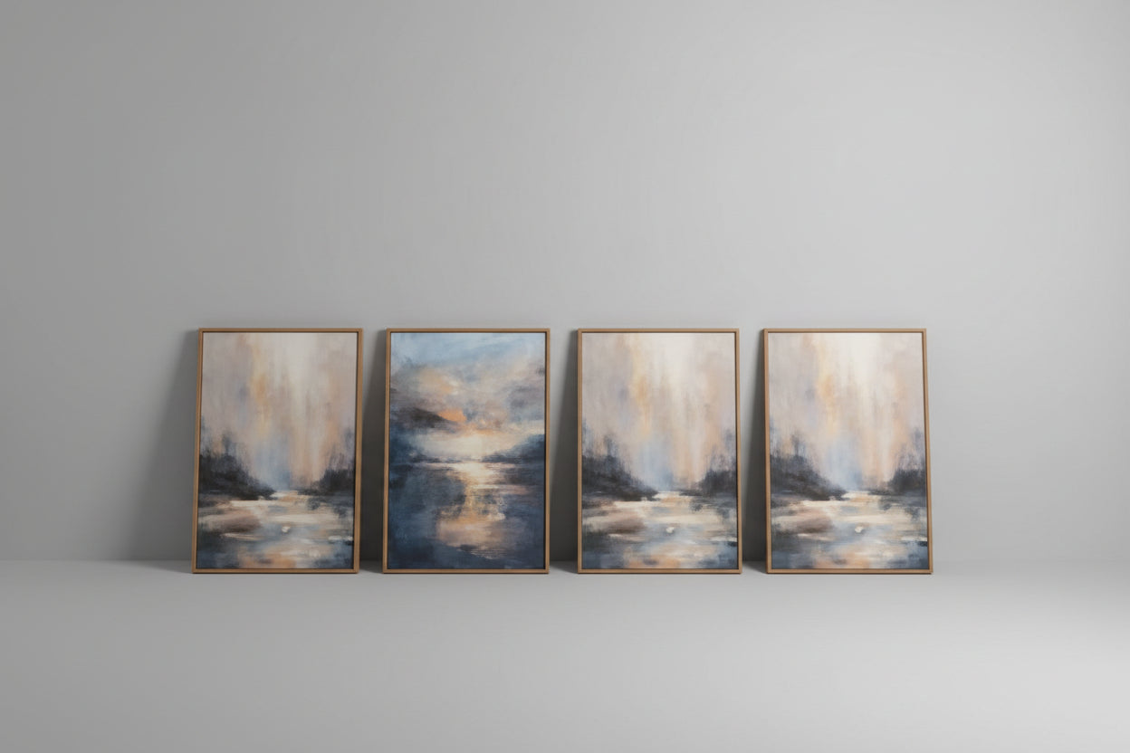 WALL ART High Dessert Sunset