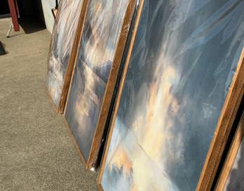 WALL ART High Dessert Sunset