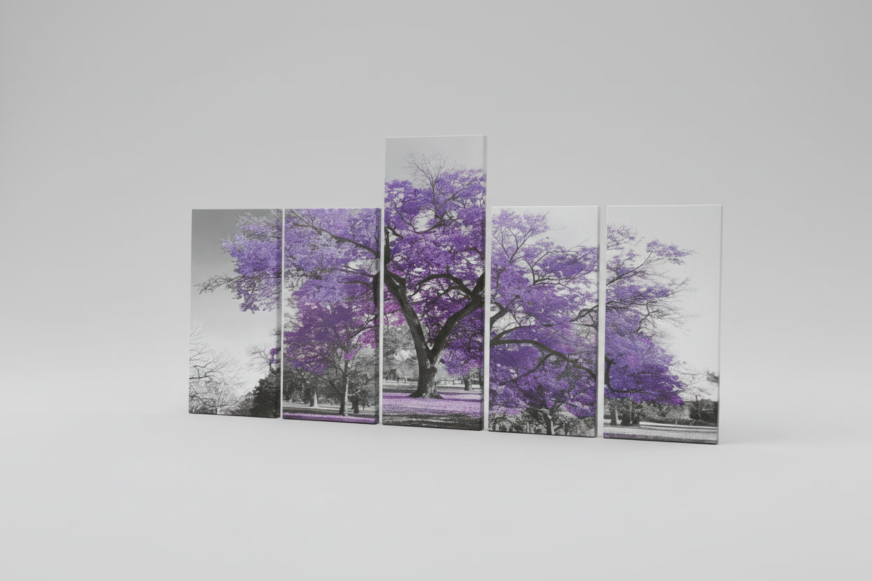 WALL ART Purple Maple