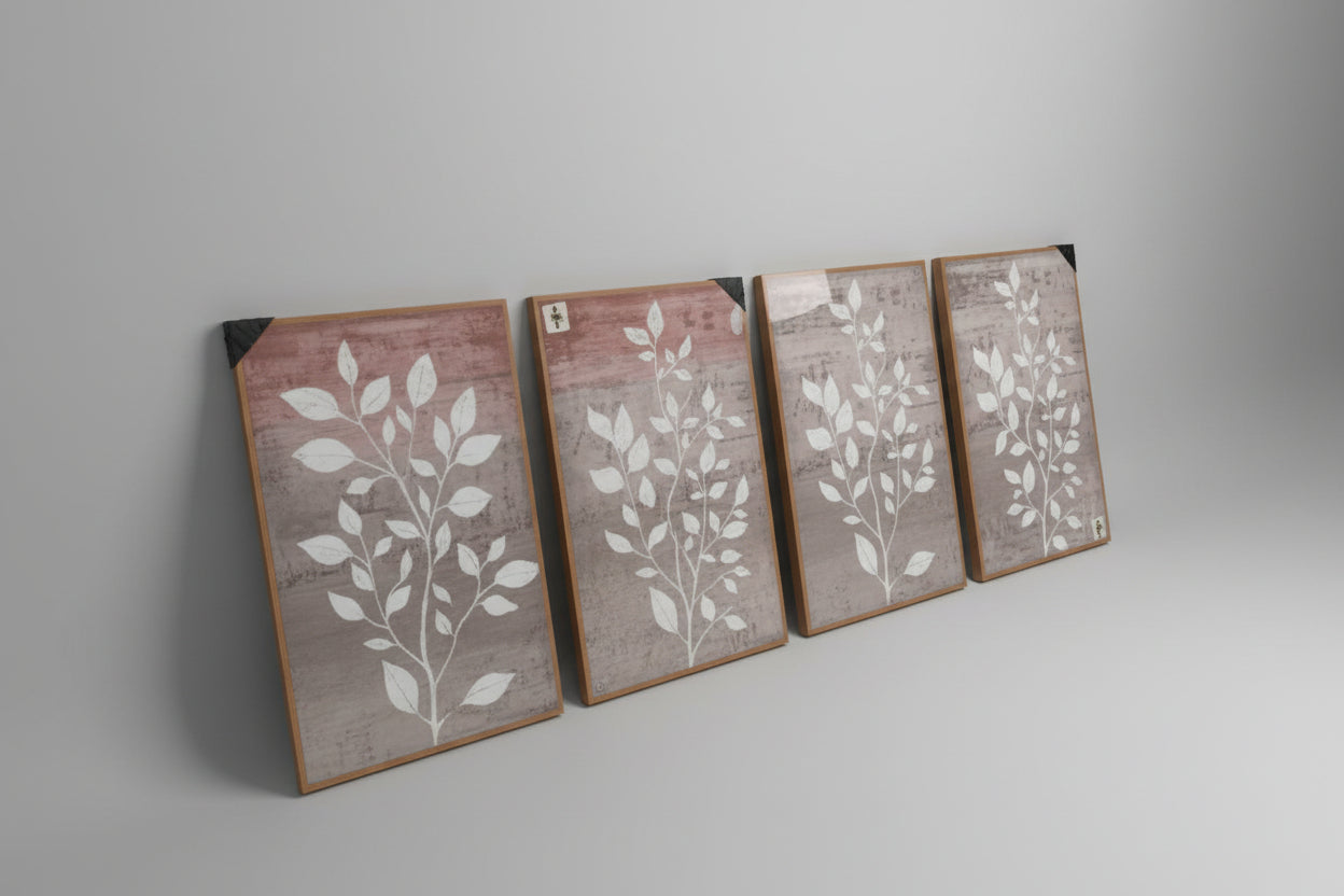 WALL ART Floral Abstract